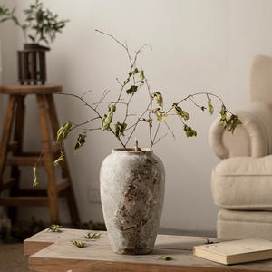 Jarrón de Cerámica Esmerilada Simple y Moderno a Precio de Fábrica, Jarrón Mate Grueso para Mesa, Ecológico - Product Image 6