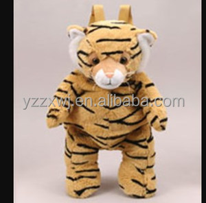 Borsa tigre in peluche ripiena personalizzata OEM per bambini e bambini/zaini animali di peluche zaino per bambini <span class=keywords><strong>tiger</strong></span> Stuff - Product Image 2