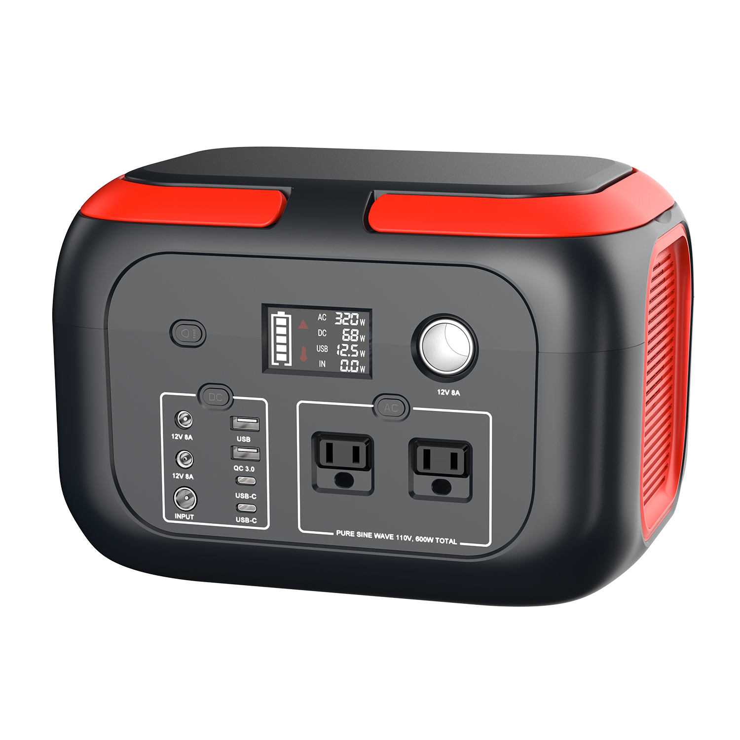 Coslight 1000W Portable Power Bank Generator 500W With Solar Panel Supply