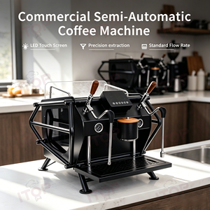 Machine à café expresso semi-automatique professionnelle ITOP, vente en gros, prix d'usine - Product Image 1