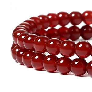 Vente en gros de cornaline 4/6/8/10/12mm perles d'<span class=keywords><strong>agate</strong></span> <span class=keywords><strong>rouge</strong></span> rondes en vrac en pierre naturelle - Product Image 5