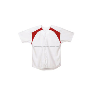Maillots de baseball personnalisés promotionnels en gros, uniformes unisexes de haute qualité, t-shirts de sport 100% coton, séchage rapide, été, sur mesure - Product Image 2