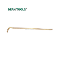 DEAN TOOLS Barre de levier combinée industrielle anti-étincelles 460MM à forte puissance de levier, pointe biseautée et crochet pour démolition et démontage