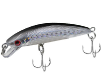 Leurre de pêche artificiel Daoyu 6cm 4g Micro-organisme Minnow à coulée lente en ABS, idéal pour l'eau douce et adapté aux débutants