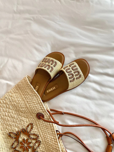 Nouvelle Arrivée Européenne 2026 – Sandales plates tressées à une bride pour femme, décontractées, pour l'extérieur et la plage - Product Image 6