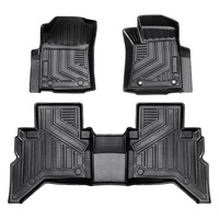 Tapis de voiture en caoutchouc pour BYD AttO 3, 3D, 7D, 9D, conduite à droite, personnalisé, Tpe