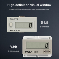 Compteur électronique minuterie accumulateur affichage numérique poinçon minuterie industrielle compteur H7EC-BLM