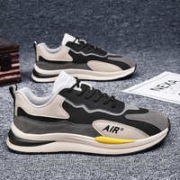 Nouvelles Baskets Respirantes pour Hommes 2025 – Prix Usine – Tige en PU – Chaussures de Sport et Loisirs à Semelle Souple – Idéales pour la Marche