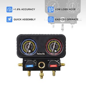 3Q60 एयर कंडीशनर R134A <span class=keywords><strong>R22</strong></span> R12 R502 R410A R404 मैनिफोल्ड गेज मैनिफोल्ड गेज सेट - Product Image 4