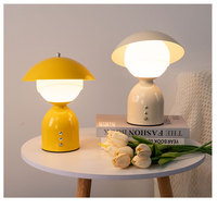 Lampe de table LED rechargeable colorée, lampe de bureau mignonne détachable DIY, lampe de chevet LED portable, lampe de nuit décorative