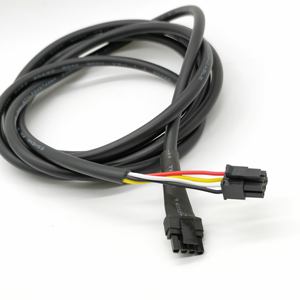 Micro Fit 3.0 4 pin 2*2 pin geformt, um stripped verzinnt ende zopf kabel - Product Image 3