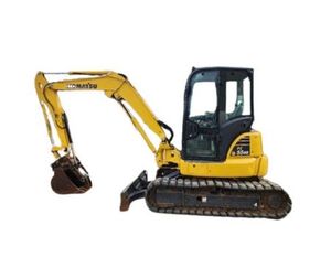 Mini-excavatrice sur chenilles d'occasion PC55MR avec moteur, pompe et boîte de vitesses - Haute efficacité, certifiée CE ISO EPA - Product Image 1