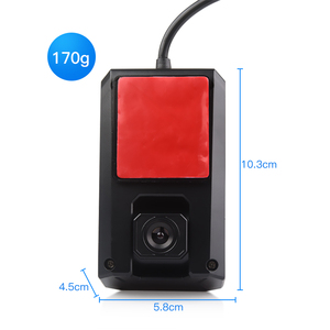 Xe buýt xe tải Dash phía sau xem tự động chiếu hậu đêm máy ảnh Kính Chắn Gió Xe Video ADAS DVR AHD <span class=keywords><strong>Camera</strong></span> quan sát phía trước cho xe ô tô - Product Image 6