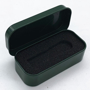 Tin Hinge Hinged Box Hinged Tin Box Flip Top Mini Tin With Hinge Lid Metal Rectangular Empty Hinged Tin Box