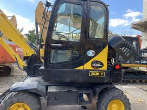 Hot Sale Used Hyundai 60W-7 Mini Crawler Excavator 6 Ton Hydraulic Hammer with PLC Parker Pump & Bearing 2022 <b>Model</b> - Product Image 3