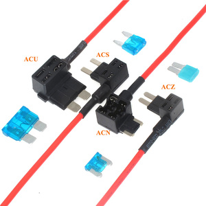 Fabrication professionnelle chinoise de prises de fusibles pour voiture 12V, ajout d'un circuit, mini micro2 standard et prises de fusibles à profil bas pour voiture, camion, bateau - Product Image 2