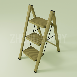 <span class=keywords><strong>Escalera</strong></span> portátil pequeña plegable móvil para el hogar personalizada <span class=keywords><strong>con</strong></span> marco de acero diseño antideslizante estilo moderno - Product Image 1