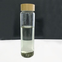 Botol Air Olahraga Borosilikat Bening Besar 1000 Ml, Botol Kaca dengan Tutup Bambu Kustom