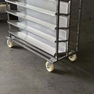 Xe đẩy tùy chỉnh, xe đẩy giá lạnh, xe đẩy di động cho thực phẩm, công nghiệp, vv. - Product Image 3