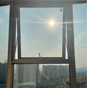 Fenêtre <span class=keywords><strong>standard</strong></span> australienne en aluminium à rupture thermique, du sol au plafond, fenêtre de <span class=keywords><strong>baie</strong></span>, auvent - Product Image 4