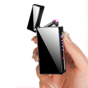 ไฟแช็คแบบชาร์จ USB รุ่นใหม่ของ Dericsson แบบสองหัวจุด ป้องกันลม พร้อมฟังก์ชั่นบันทึกเสียง สามารถใส่โลโก้ได้ - Product Image 1