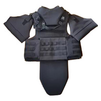 Gilet tactique multi-poche avec système Molle, protège-aine, porte-plaque pour la chasse