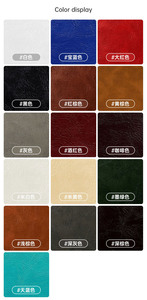 Crazy Horse สติกเกอร์หนังพีวีซีเทียมลายนูน0.8มม. ทำจากหนังเทียม PVC มีกาวในตัวสำหรับซ่อมเฟอร์นิเจอร์โซฟาเก้าอี้ - Product Image 5