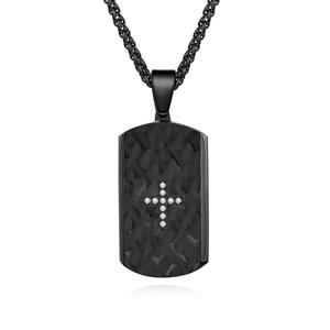 Hip Hop <b>Cross</b> Zircon Protestants Christian Waterproof Tarnish Free Stainless Steel Jewelry Pendants Necklaces for Male Man <b>Men</b> - Product Image 5