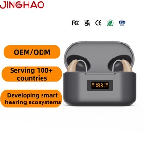 JINGHAO <strong>Hearing</strong> Aids Rechargeable Amplifier <strong>Ear</strong> <strong>Machine</strong> <strong>Hearing</strong> Aid <strong>Price</strong> for Seniors or Deafness - Product Image 1