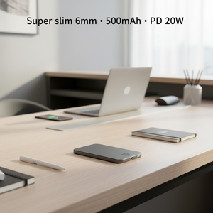 Batería Externa de Alta Seguridad con Celdas de Cobalto Puro, 5000mAh, <span class=keywords><strong>Mag</strong></span> 3 en 1, Uso Seguro, Inalámbrica de 15W para iPhone 17, Auriculares y Reloj - Product Image 6