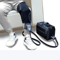 Nouveau Portable Ice Cold Therapy Water Air Compression Massage Machine de cryothérapie localisée pour le soulagement de la douleur des muscles des articulations du genou