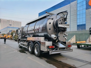 Camión Limpiador de Alcantarillado SHACMAN de 10 Ruedas 6X4 de la Mejor Relación Calidad-Precio para Operaciones Municipales de Aguas Residuales - Product Image 5