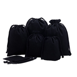 13x18cm Velvet Drawstring <b>Bags</b> Fashionable Red Wine Pouch for Perfume Jewelry Gift Packaging - Product Image 6
