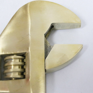 Adjustable Wrench Brass Aluminum Bronze Industrial Grade Smooth Jaw Single End 323 China Origin - Product Image 4