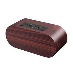 Mới loa không dây đến <span class=keywords><strong>Q8</strong></span> OEM ODM Hifi hoạt động bằng gỗ Wifi loa bass di động thông minh 5.1 BT gỗ loa không dây - Product Image 3
