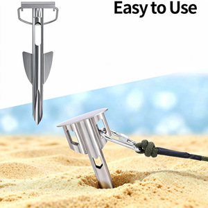 <span class=keywords><strong>Ancre</strong></span> de sable ultra-légère modèle 918 pour <span class=keywords><strong>bateau</strong></span> de pêche, kayak, <span class=keywords><strong>ancre</strong></span> pour eaux peu profondes, <span class=keywords><strong>ancre</strong></span> marine en acier inoxydable, bouée d'<span class=keywords><strong>ancre</strong></span> de plage - Product Image 3