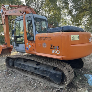 Excavadora Usada Hitachi ZX160 (Caja de Cambios PLC, Motor y Bomba) 16 Toneladas para Obras de Construcción - Product Image 4