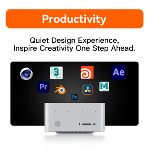 Beelink GTR9 Pro <span class=keywords><strong>Mini</strong></span> <span class=keywords><strong>PC</strong></span> พร้อม Wi-Fi 7 Ai Max + 395 16GB * 8 8000MHz LPDDR5x 128GB RAM 2TB SSD สำหรับสร้างเนื้อหาและออฟฟิศ - Product Image 6