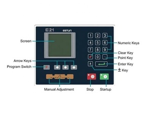 Controlador de Prensa Hidráulica para Chapa Metálica de 2 Ejes Estun E21, Controlador Estun E21 para Barra de Torsión - Product Image 2