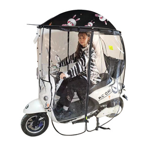 <span class=keywords><strong>Tenda</strong></span>, mobilità Scooter parasole R trasparente ciclismo elettrico universale ombrelli <span class=keywords><strong>da</strong></span> campeggio Pongee tempo libero <span class=keywords><strong>moto</strong></span> ombrello - Product Image 5