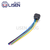 PB535-06027 Connecteur femelle Kum 6 broches IP67 TPS / Corps de papillon d'accélérateur avec câbles de raccordement pour Mazda
