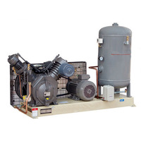 Compresseur d'air à piston alternatif 3 étapes 70 bars 15 kW 20 CV, moteur industriel de haute qualité à bas prix, vente chaude