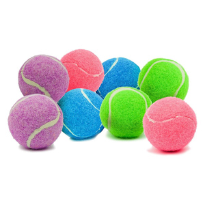 Hot Selling Eco-Friendly Cotton Fashion Mini Pastel Chew Custom Toy Paw Prints <b>Dog</b> Tennis <b>Balls</b> Interactive Custom Logo Custom - Product Image 1
