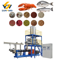 Système de pesage automatique pour machine à granulés d'aliments pour crevettes, système de revêtement par pulvérisation sous vide, four à vapeur à circulation, extrudeuse à double vis