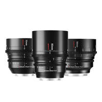 7artisans 35mm 50mm 85mm T2.0 Objectif Cinématographique Plein Format Spectre pour Sony E Leica SIGMA Nikon Z Canon EOSR Kit Objectifs Cinéma