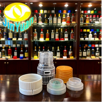 Capuchon ROPP anti-effraction de qualité supérieure en aluminium-plastique pour bouteilles de whisky et de vin