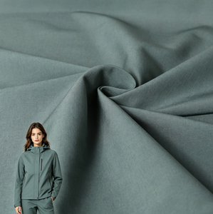 Tissu polyester pour vêtements de montagne, 170 à 180 GSM, tissu à pois perlés pour veste de plein air, pantalon de randonnée - Product Image 1
