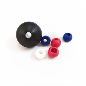 Bolas Plásticas Coloridas Personalizadas de <span class=keywords><strong>20mm</strong></span> 25mm 30mm em PP <span class=keywords><strong>Nylon</strong></span> PTFE POM Delrin Resistentes ao Desgaste com Furos Corte por Injeção - Product Image 2