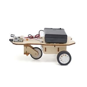 OKYN-G5653-3 Kit de Coche de Madera para Construir con Sensor Electrónico para Seguir Líneas - Product Image 4