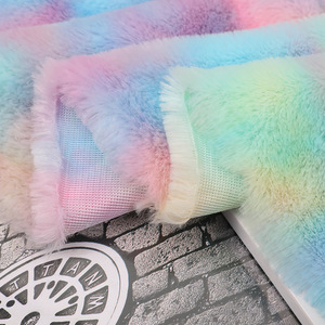 Tessuti arcobaleno PV <span class=keywords><strong>velluto</strong></span> Tie Dye arcobaleno peluche divano cuscino cuscino morbido <span class=keywords><strong>velluto</strong></span> <span class=keywords><strong>rosa</strong></span> - Product Image 4
